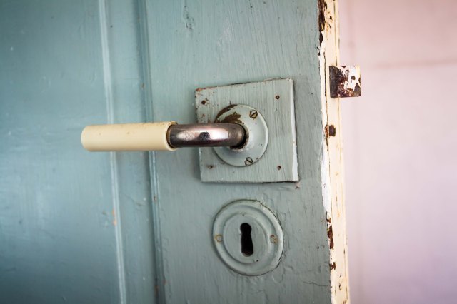 Door-handle from abonden house